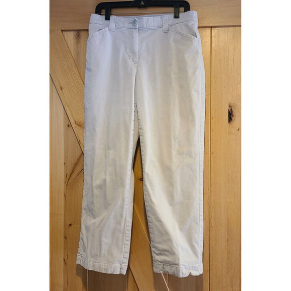 LL Bean Womens Flannel Lined Jeans Size 12 Reg Classic Fit 2 pair Lot - Picture 4 of 16